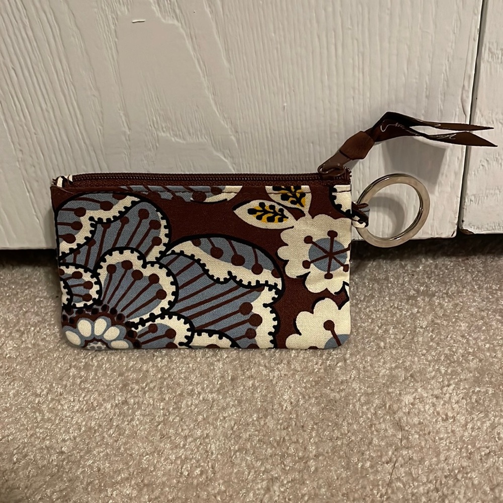 Like New Vera Bradley Zippered Card Holder